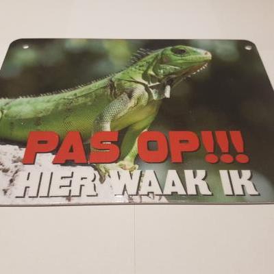Groene Leguaan PAS OP