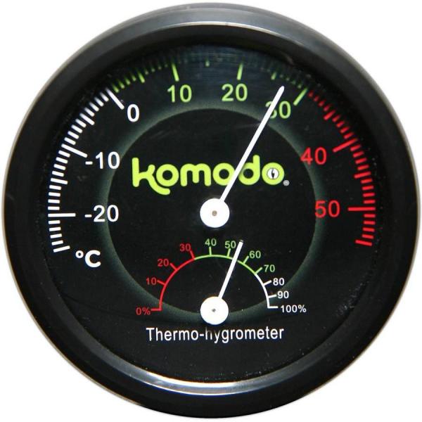 Komodo Analoge thermometer Hygrometer