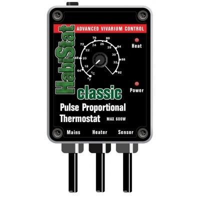 Habistat Pulse Thermostat zwart